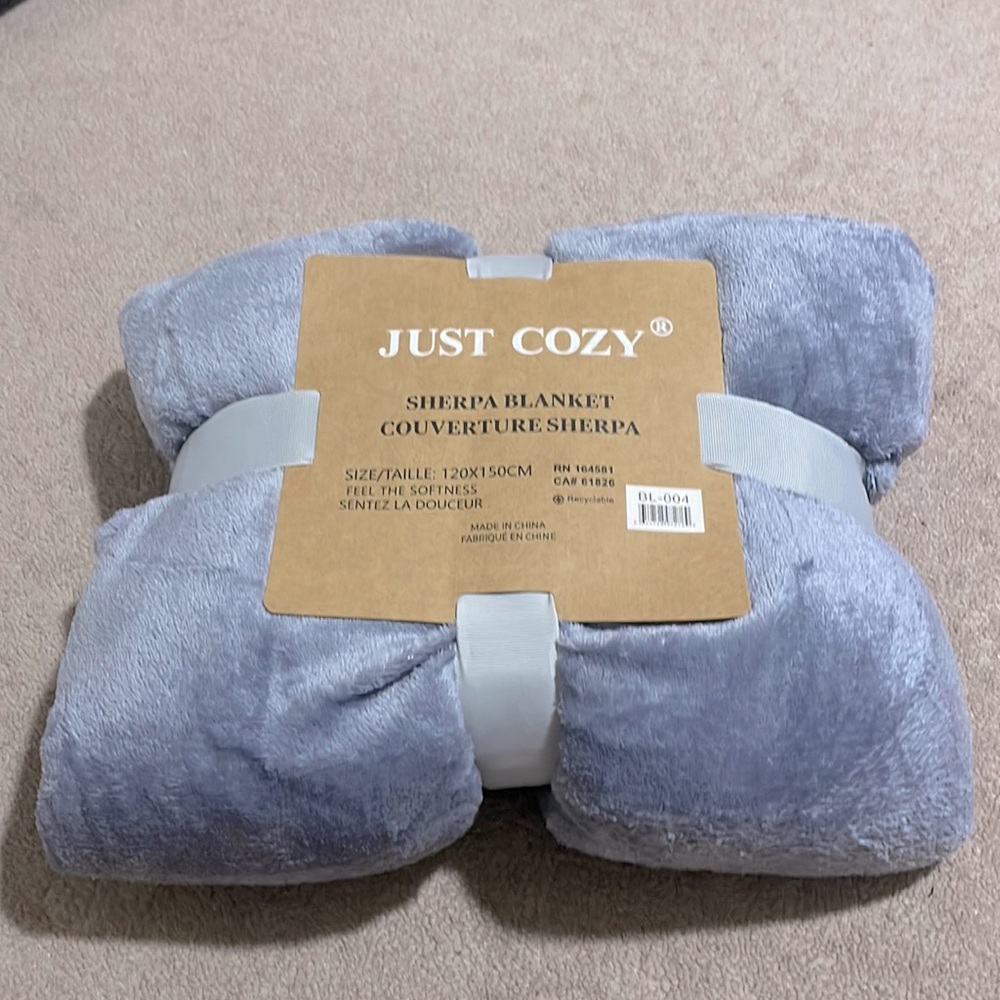 Just Cozy Sherpa Blanket